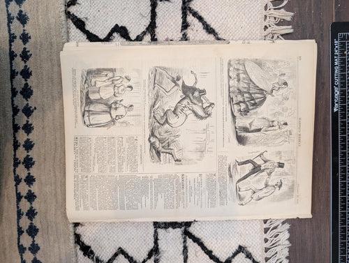 1857 George Washington Harper's Weekly October 24 Paul Morphy India Map