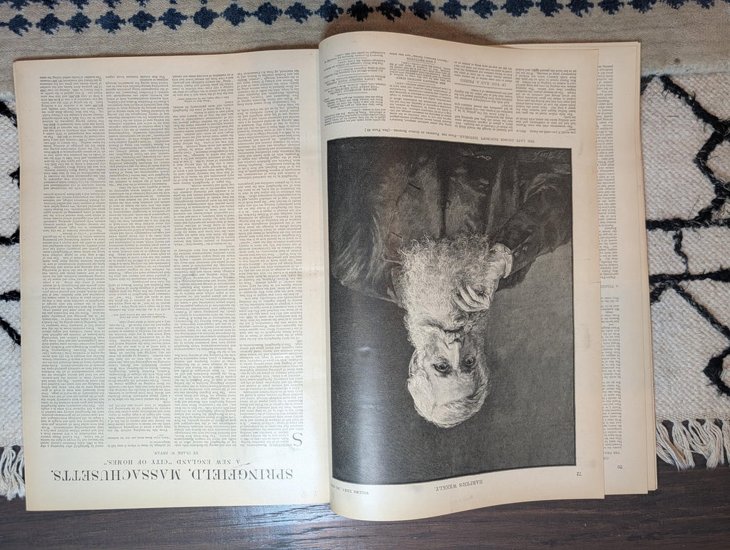 1891 Remington "Wounded Knee" & Pine Ridge — Five Prints, Springfield — Jan 24