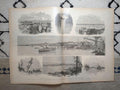 1891 Seattle & Puget Sound Seven-Scene Centerfold, Washington State — Jun 6