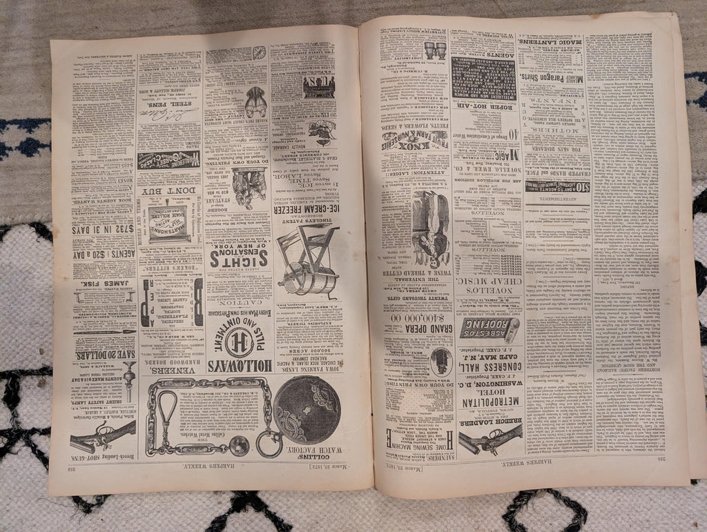 1872 Wagga-Wagga Tichborne Case Harper's Weekly March 23 Thomas Nast