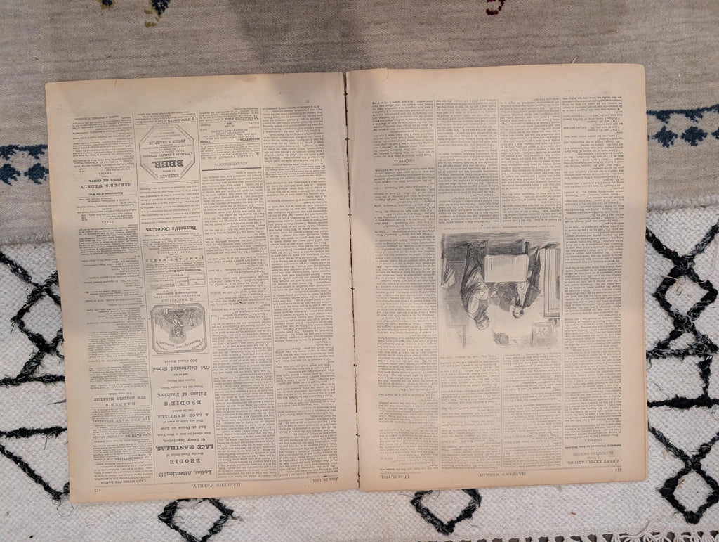 1861 Winslow Homer Havelocks Harper's Weekly June 29 Big Bethel Zouaves