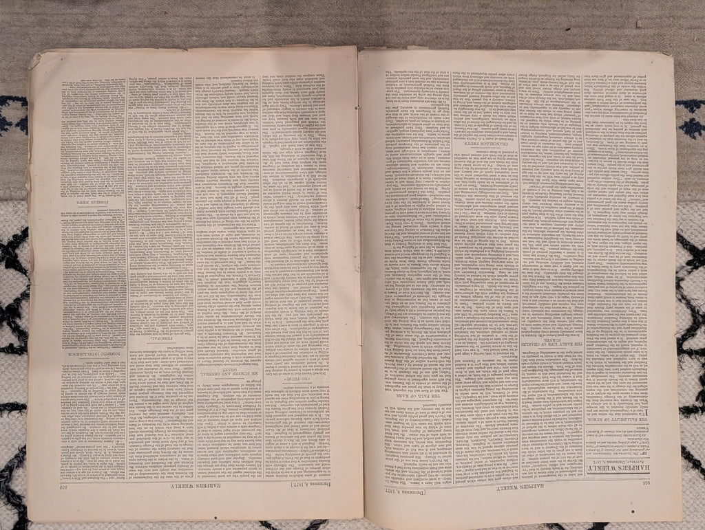 1877 Sitting Bull & U.S. Commission, Kars Fortress, Nast — Dec 8
