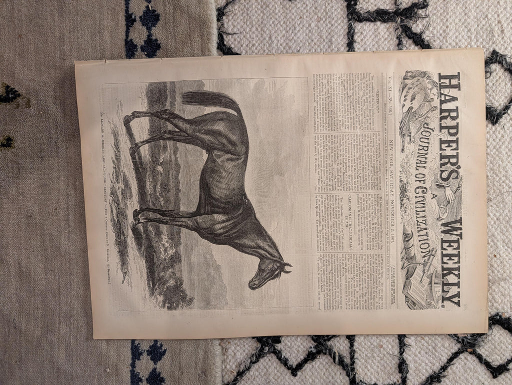 1867 Overland Pony Express, Ute & Snake Indians, Indiana State Fair — Nov 2