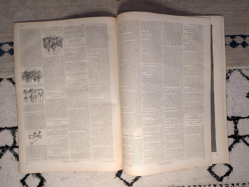 1867 Nast "Amphitheatrum Johnsonianum," Freedmen's Schools Atlanta — Mar 30