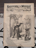 Harper’s Weekly January 15 1876 Thomas Nast Cartoons Lighthouse Visit Inventions Tammany Politics Victorian Newspaper