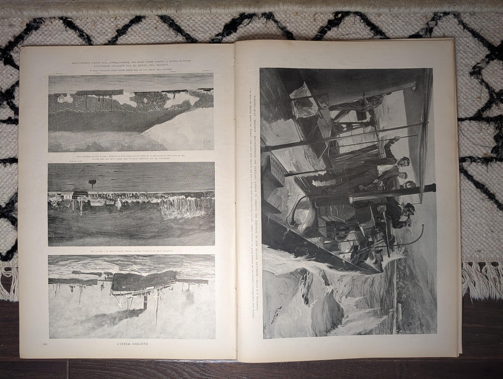 1898 Captain Philip Gives Thanks on USS Texas, Cuba Landing, Manila — Jul 16