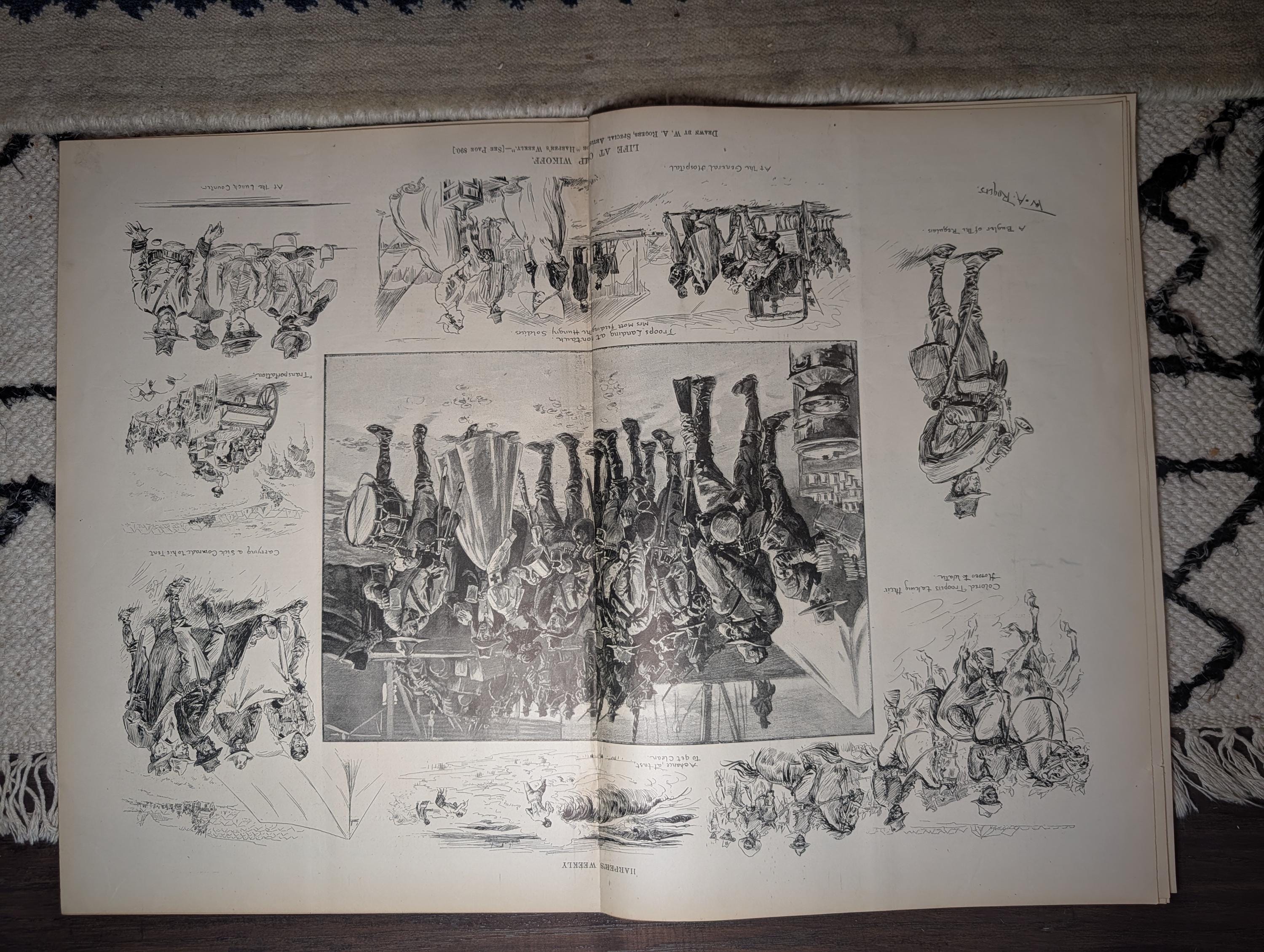 1898 Hawaii Flag Raised, 71st NY Homecoming, Golf Photos, Camp Wikoff — Sep 10