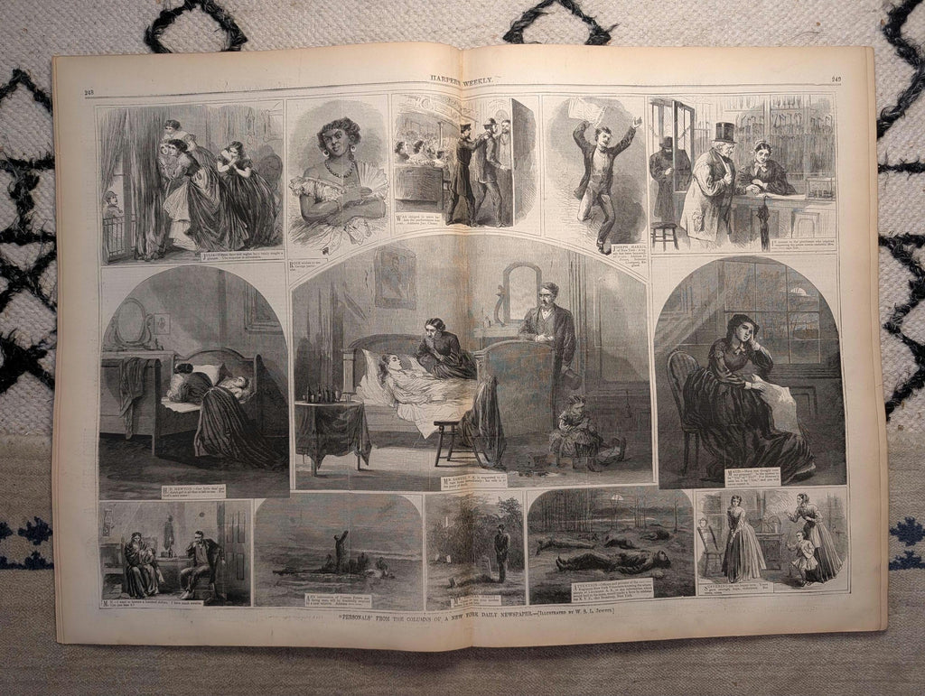1867 Lindell Hotel St. Louis Fire, Nast "Ignis Fatuus," New York Personals — Apr 20
