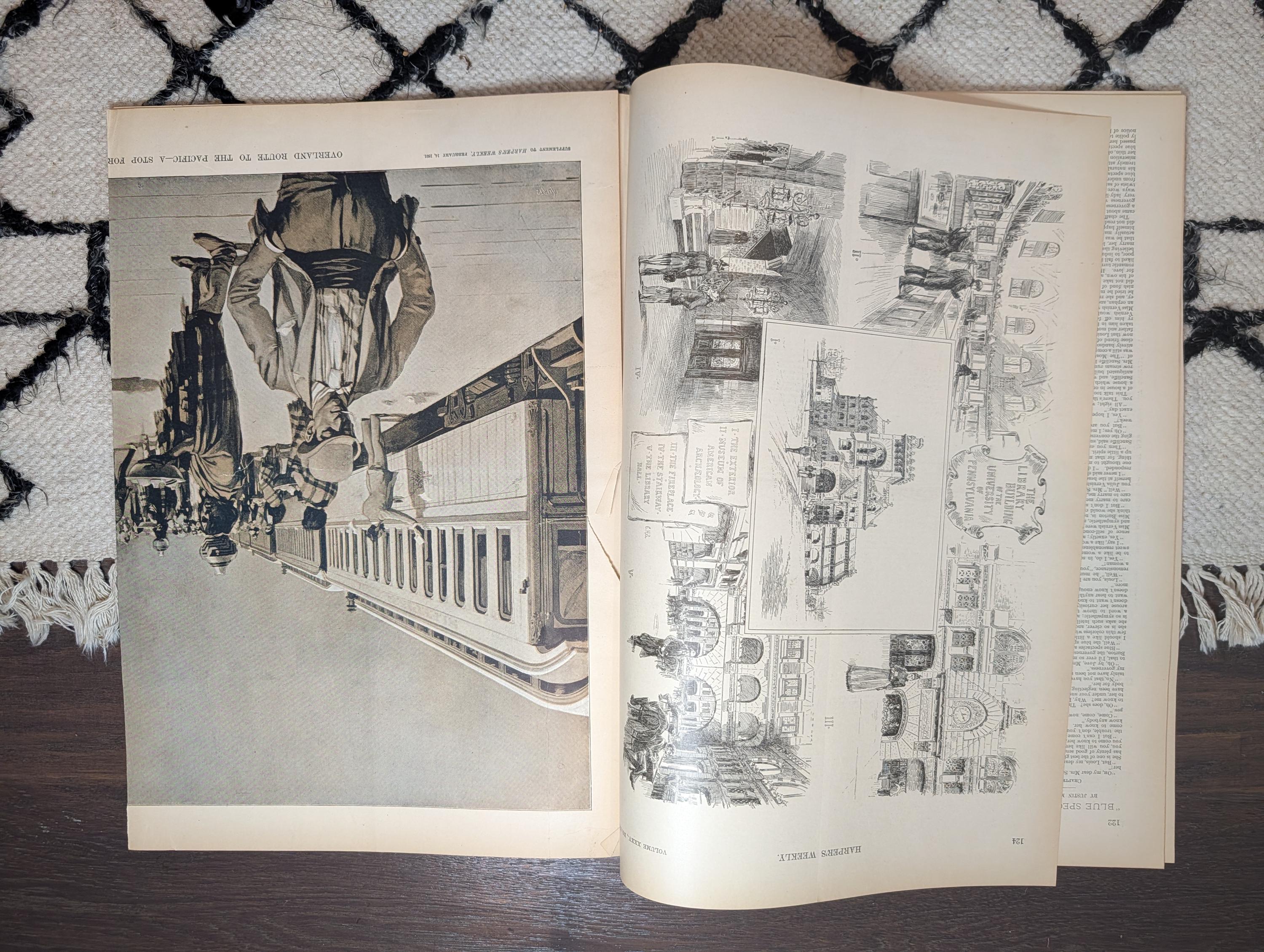 1891 Tournament of Roses Pasadena, NY Rabbi Front Page, Last Sioux War — Feb 14