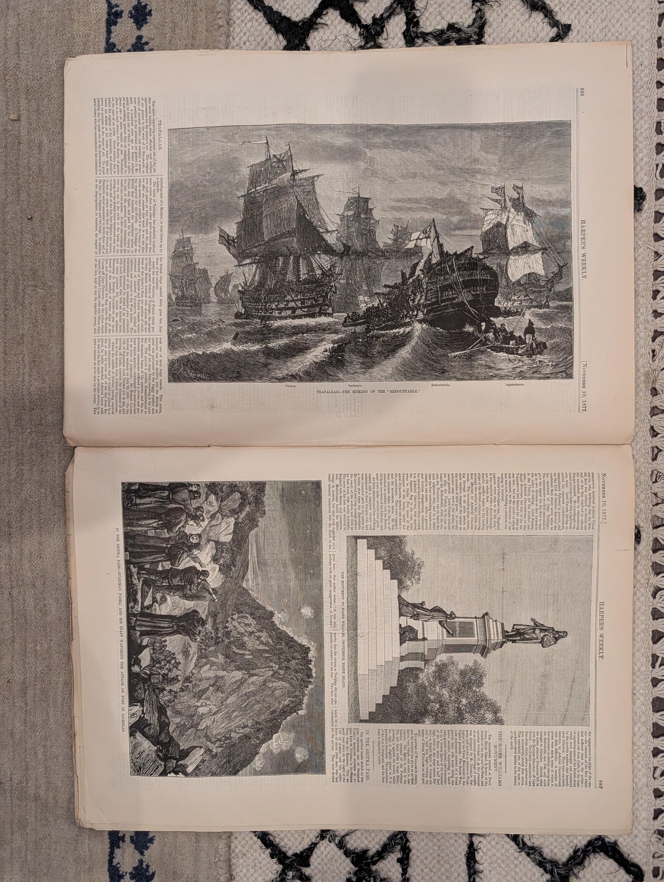 1877 New Jersey Cranberry Bog, Trafalgar Redoutable, Nast — Nov 10