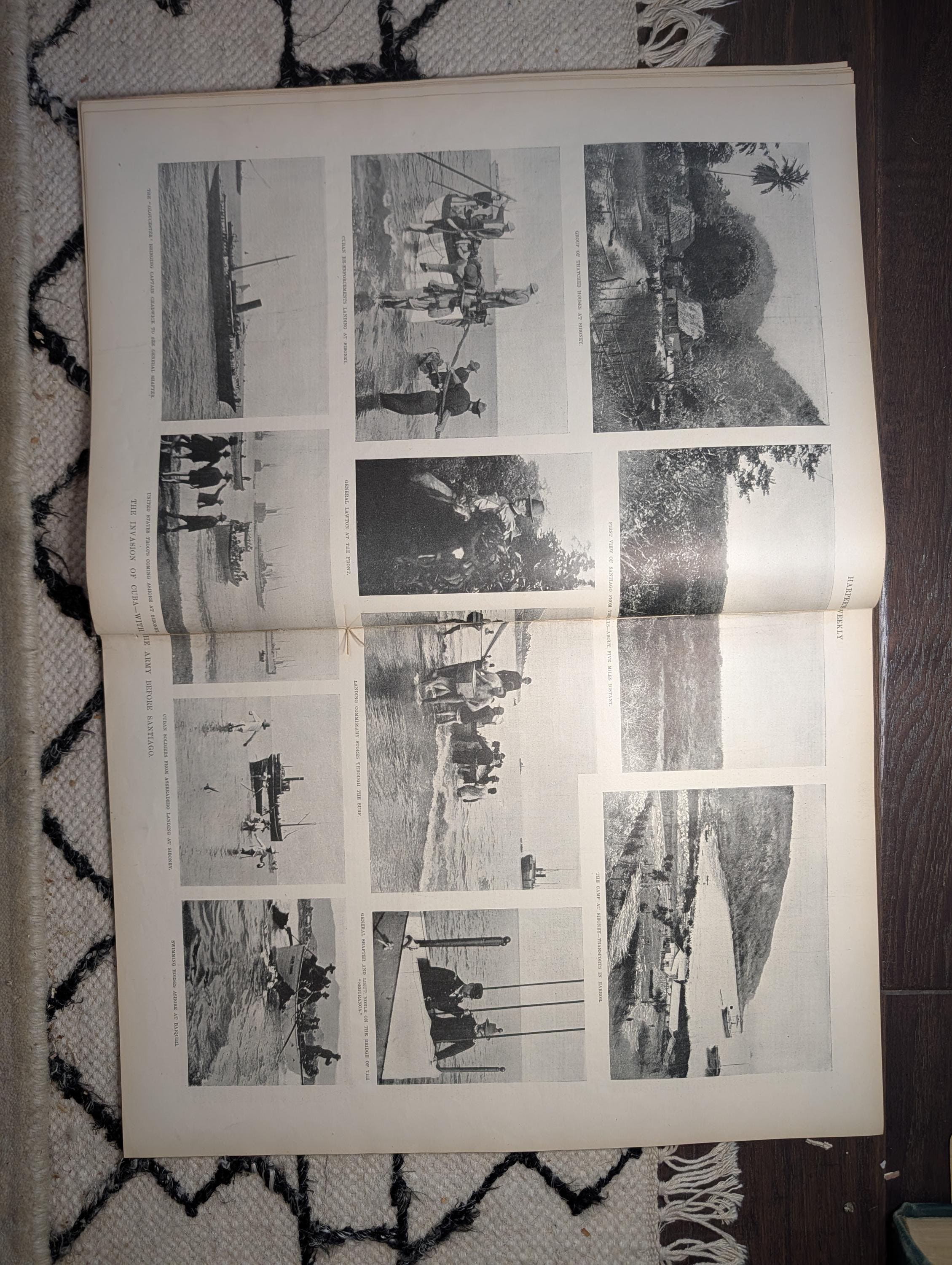 1898 Hawaii Annexation, "You May Fire Gridley" Funeral, Santiago — Jul 23