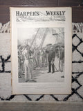 1898 Captain Philip Gives Thanks on USS Texas, Cuba Landing, Manila — Jul 16