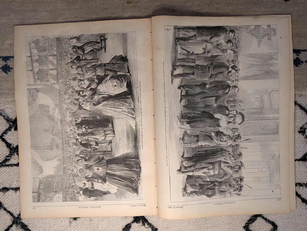 1867 Black Man Votes "Ballot Box" Predates "First Vote" Indian Delegation Mar 16