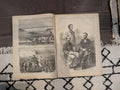 1864 Lincoln and Secretaries Harper's Weekly June 11 Spotsylvania Salient