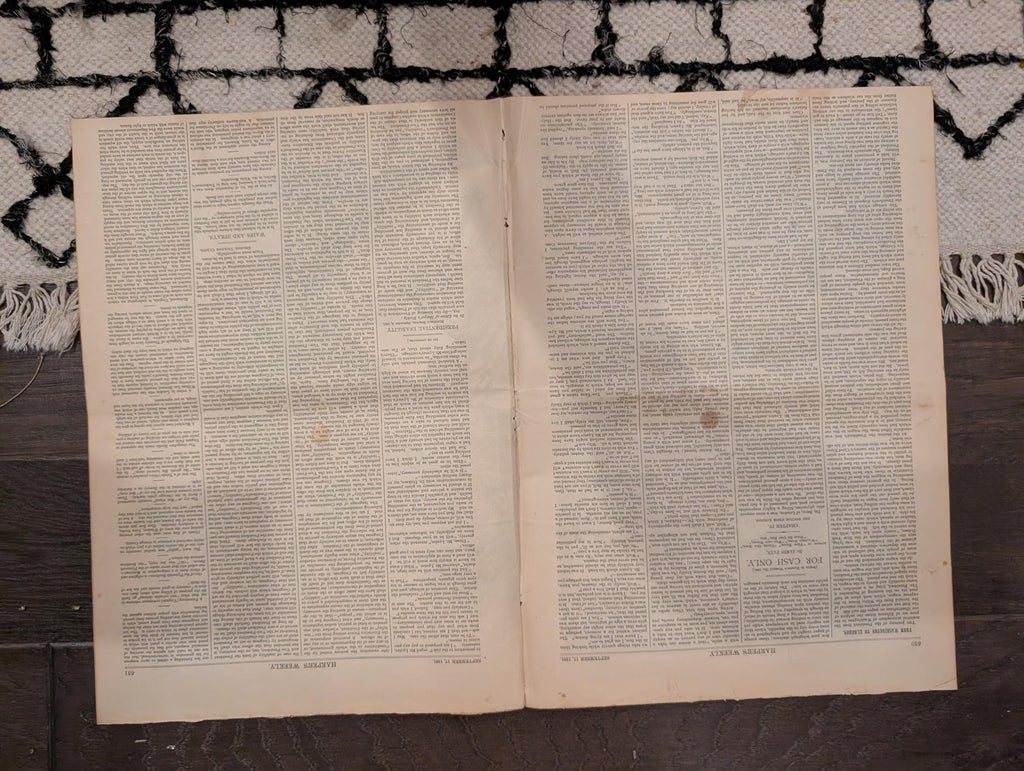 1881 Nast "God Save the President," Garfield's Final Journey, Elberon — Sep 17