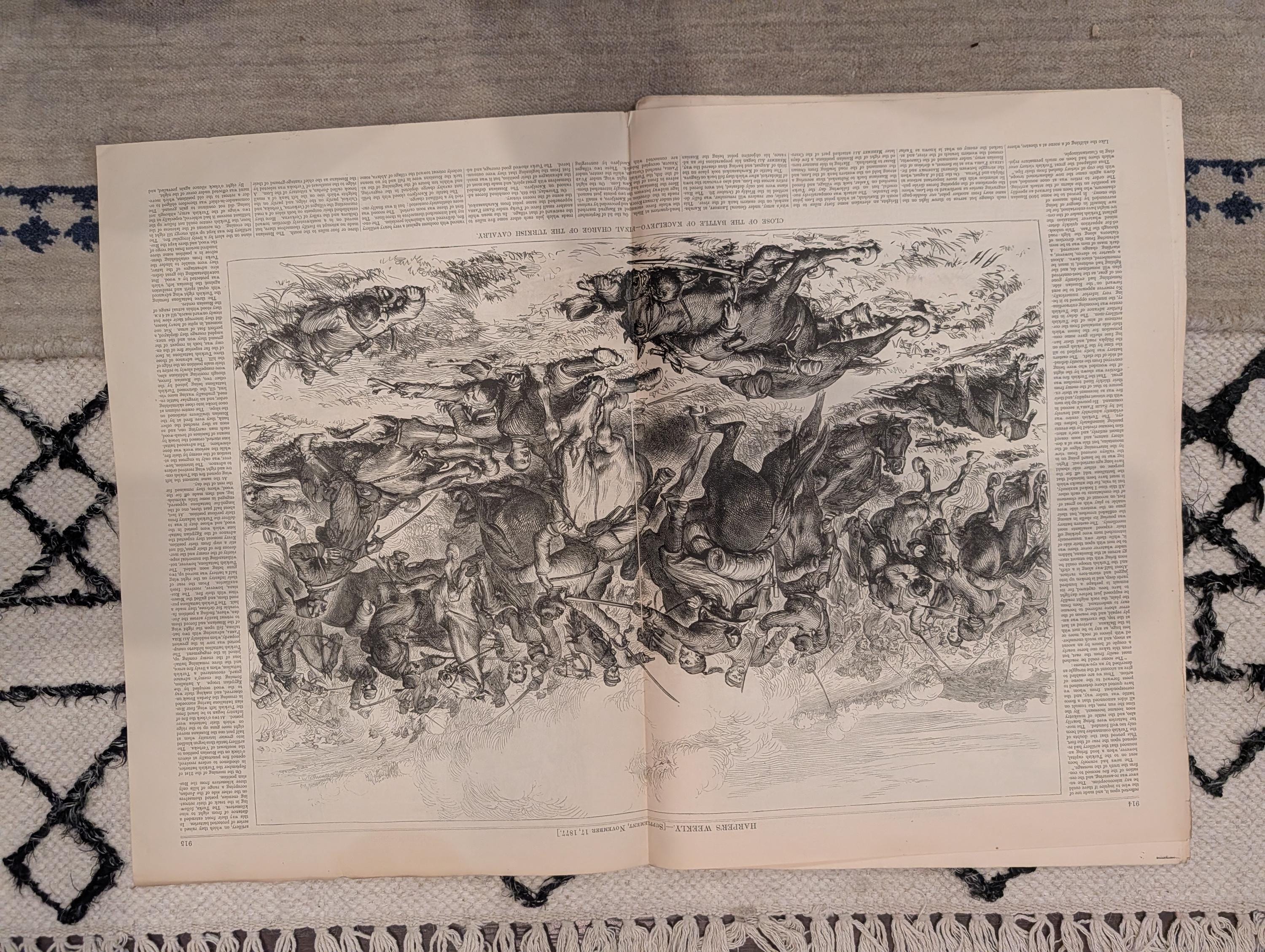 1877 Chief Joseph Surrender, Nicopolis Ruins, Nast Elephant — Nov 17