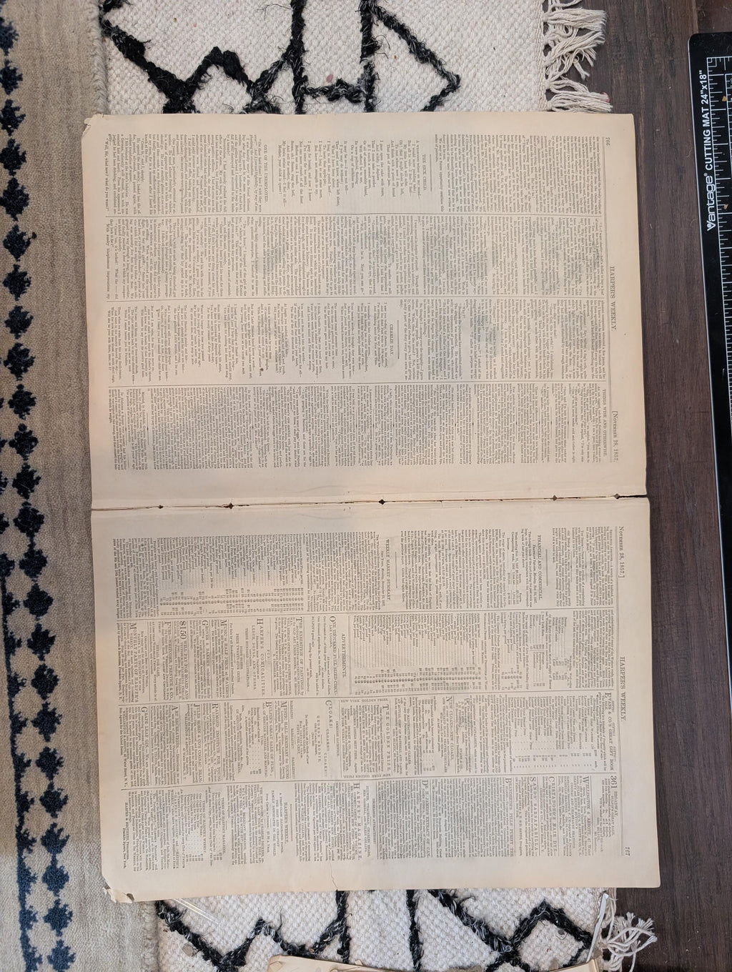 1857 Charles Dickens FINAL Harper's Weekly November 28 Brigham Young Utah War