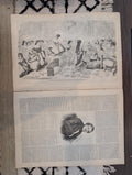 1857 Queen Victoria Harper's Weekly July 18 Hebron Holy Land William Marcy