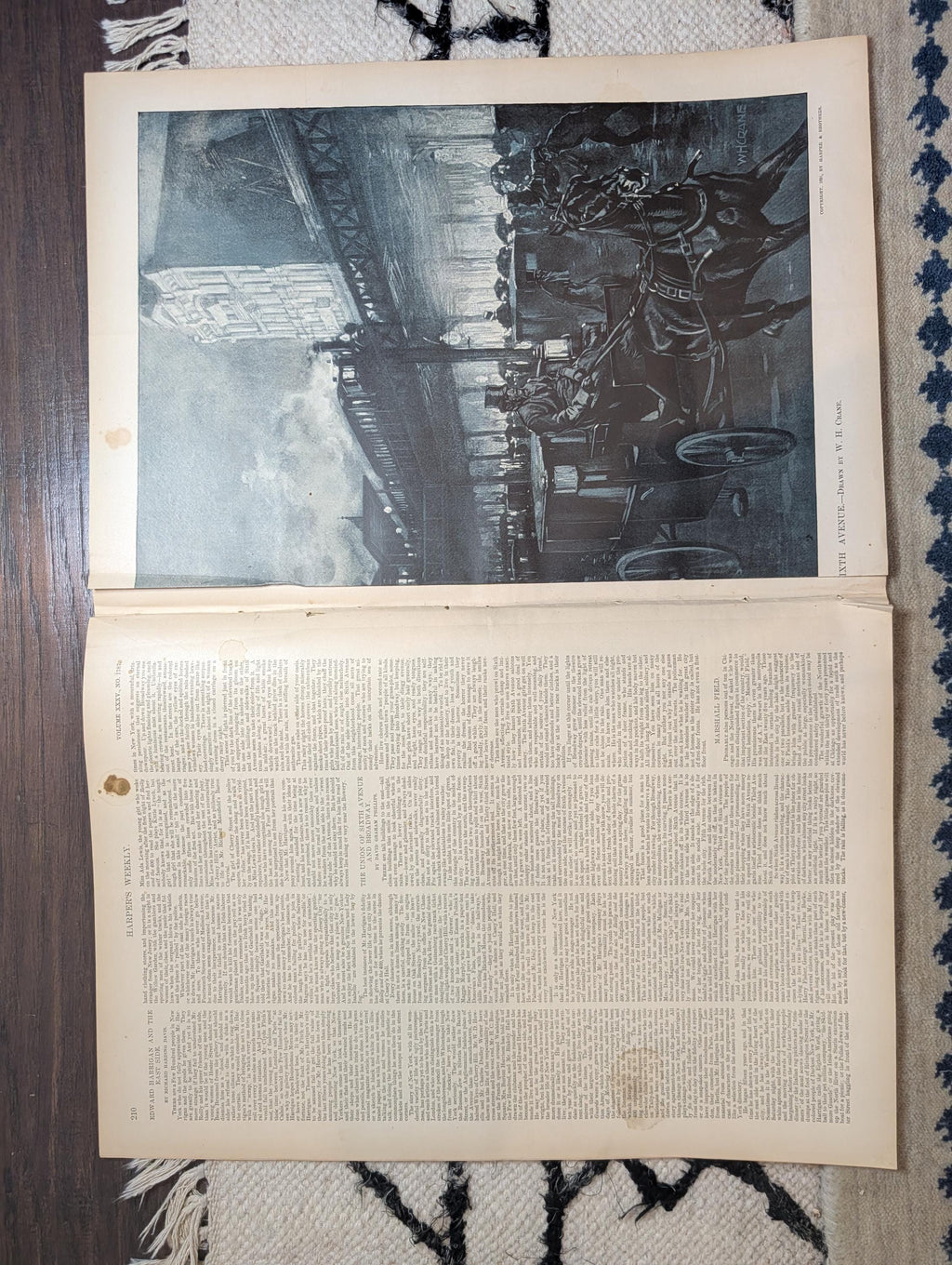 1891 Broadway & Sixth Avenue Centerfold, Marshall Field, Pratt Institute — Mar 21