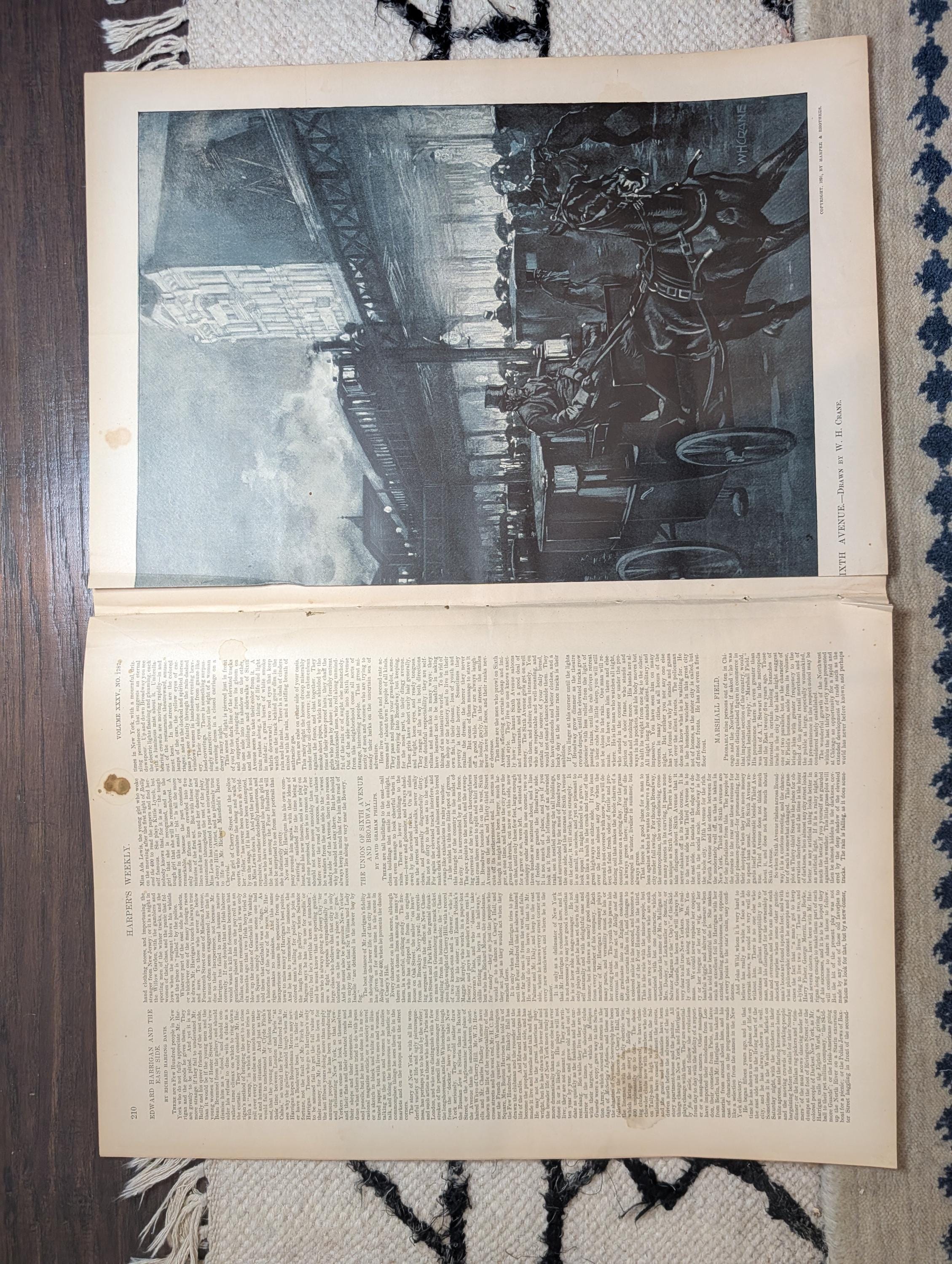 1891 Broadway & Sixth Avenue Centerfold, Marshall Field, Pratt Institute — Mar 21