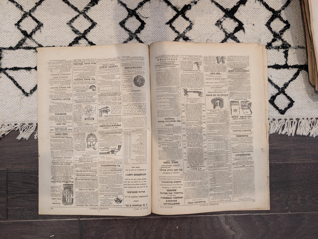 Harper's Weekly 1864 General Custer March 26 Grant Lieutenant-General