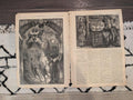 1874 Santa Claus Sleigh & Reindeer, Girl at Toy Store, Christmas Centerfold — Dec 26