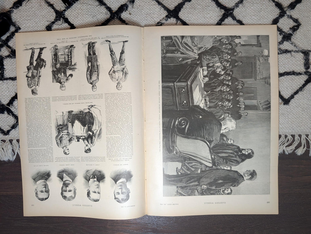 1891 Gen. Sherman Dies — "Marching Through Georgia" Centerfold, Rutgers — Feb 21