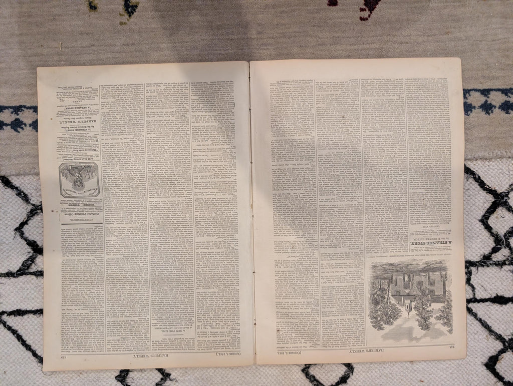 1861 Berdan Sharpshooters Harper's Weekly Oct 05 Telescopic Rifle 1st Ohio Zouaves