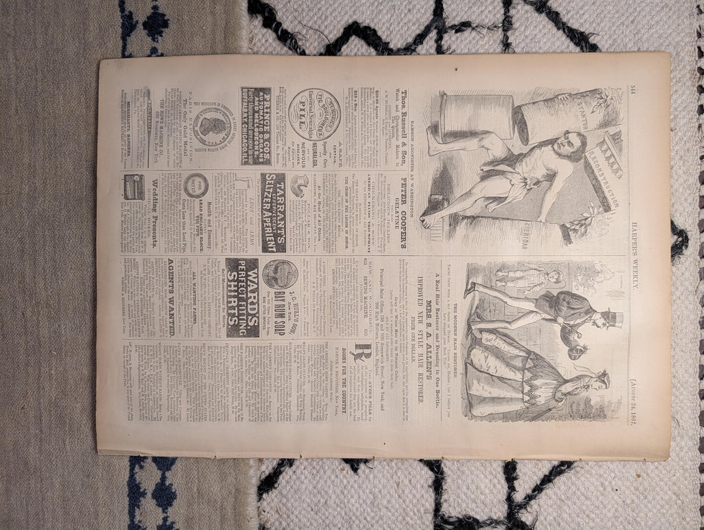 1867 Saratoga Races, Newport Round Tower Mystery, Sedgwick Obituary — Aug 24