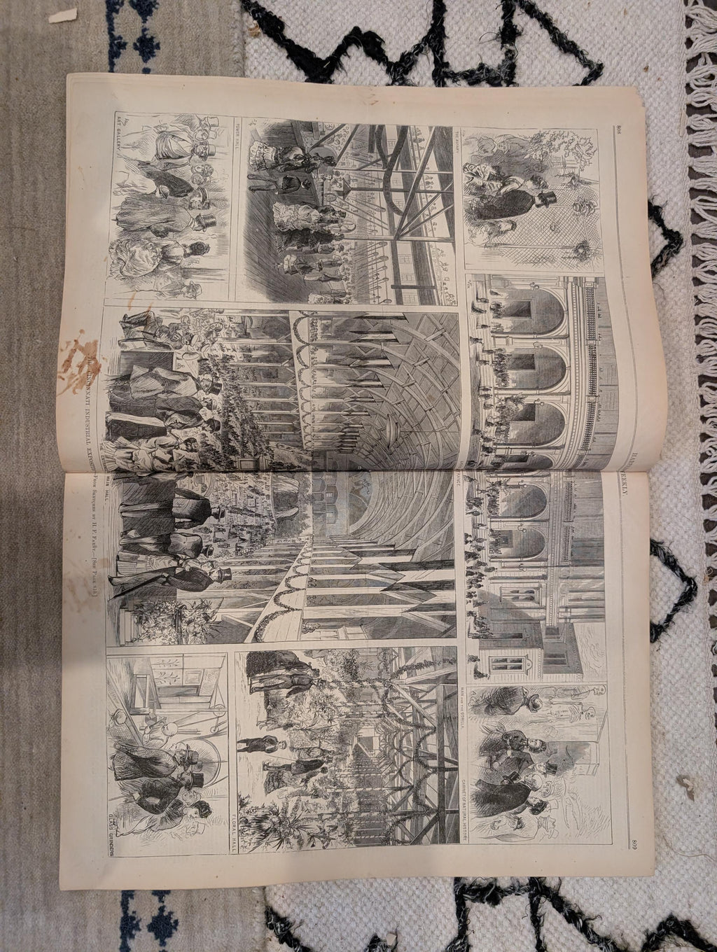 1872 KKK Ku Klux Conspiracy Harper's Weekly Oct 19 Nast Election