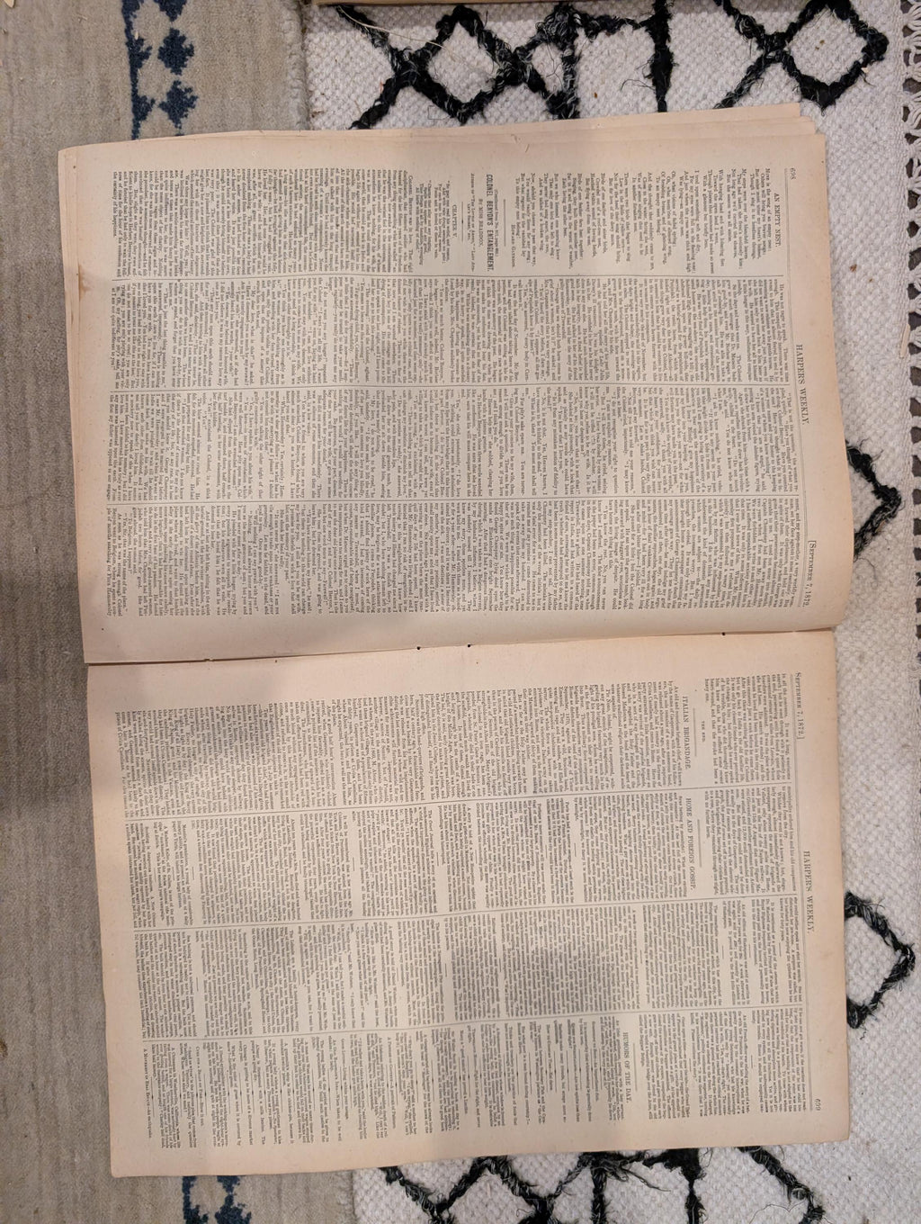 1872 Nast Democrats Republicans Harper's Weekly Sept 07 Reconstruction