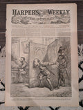 Harper’s Weekly – November 7, 1868 – Thomas Nast “Wilkes Booth the Second” • Richmond Market • Seville Giralda • Peru Earthquake