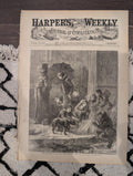 Harper’s Weekly February 12, 1876 – Nast Cartoon, Japanese Warship “Tsukuba,” Arctic Vessel Scene, War in Herzegovina