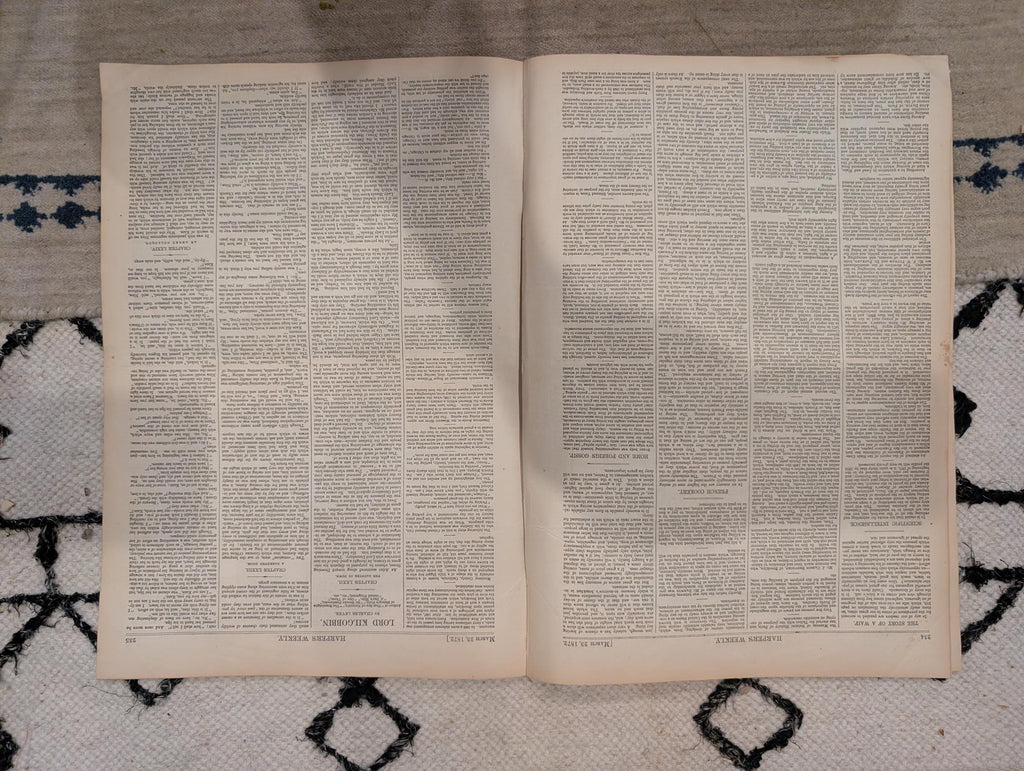 1872 Wagga-Wagga Tichborne Case Harper's Weekly March 23 Thomas Nast