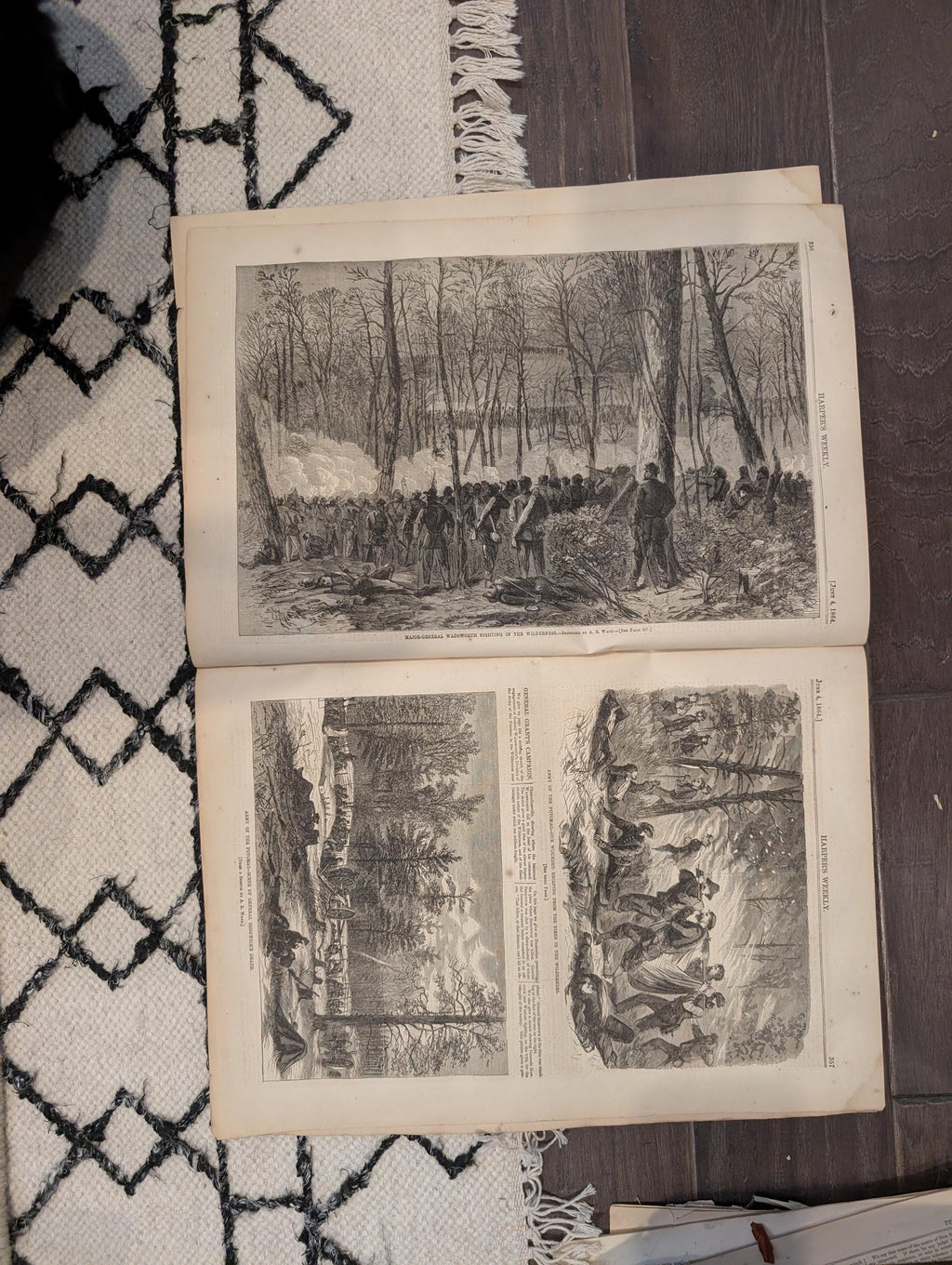 Harper's Weekly 1864 William T. Sherman June 04 Dug Gap Georgia