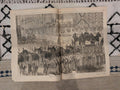 1865 Capture of Booth Harper's Weekly May 13 Lincoln Funeral Procession
