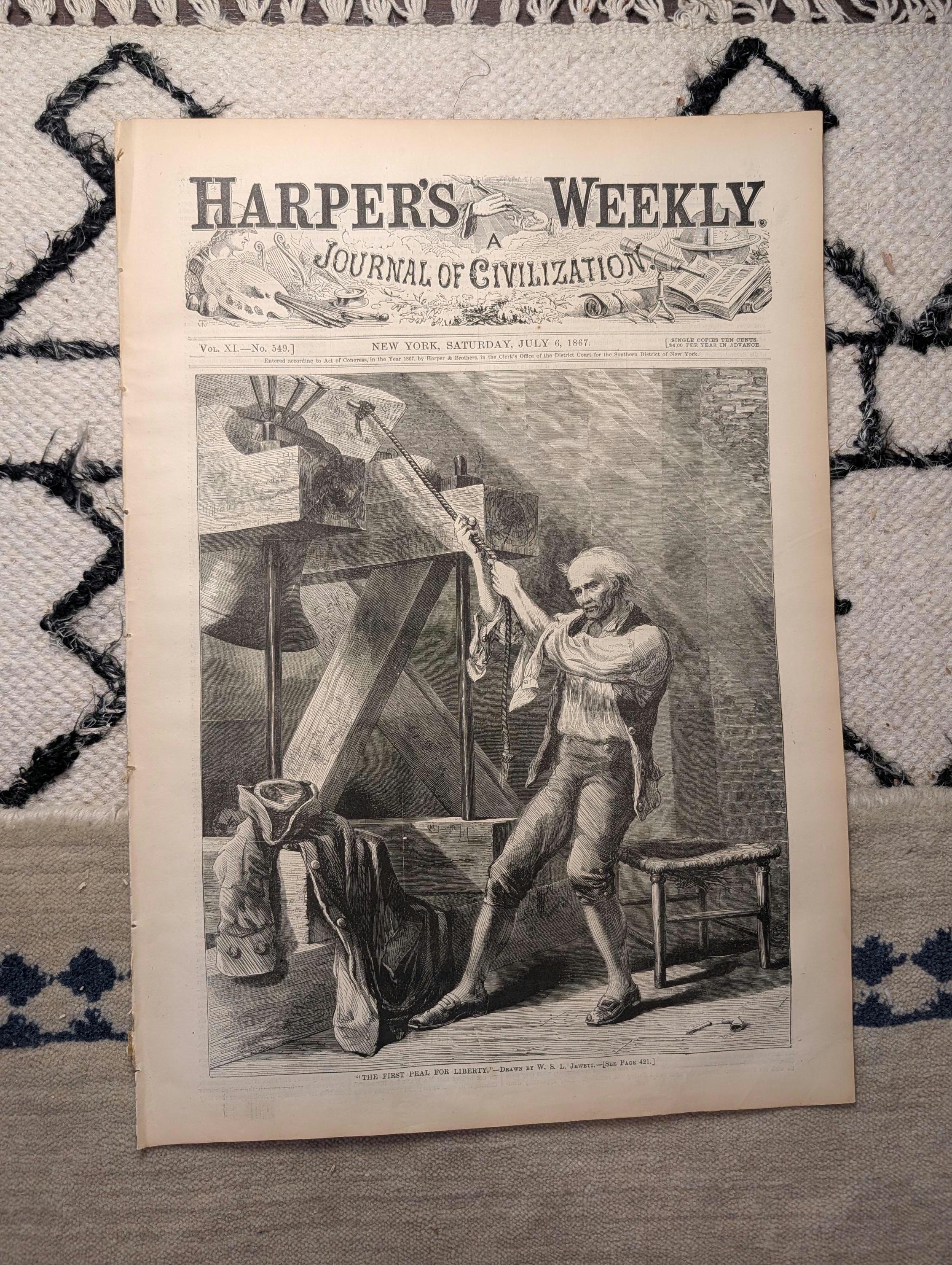 1867 Buffalo Hunting on the Plains, New Boston Masonic Hall — Jul 6