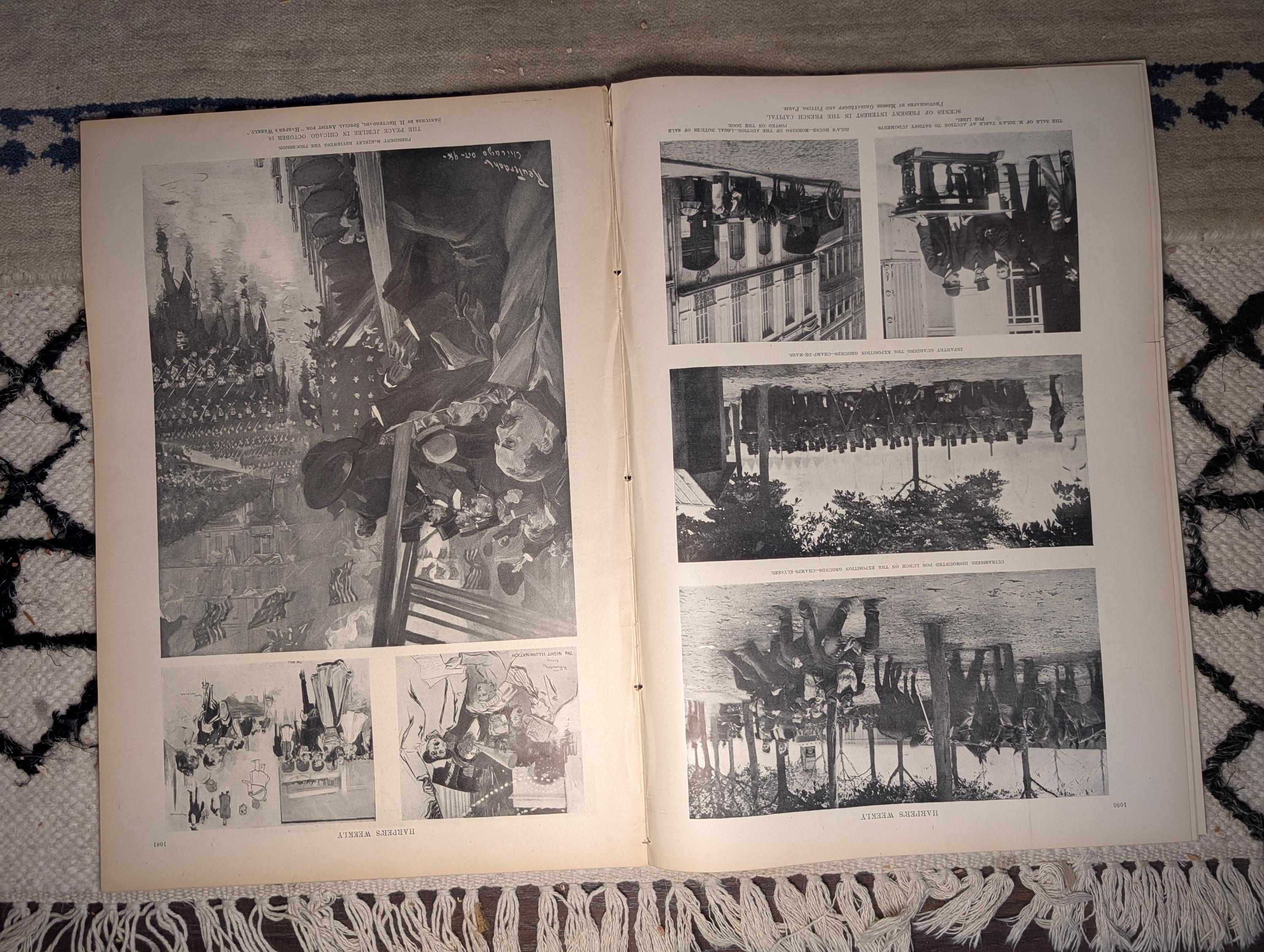 1898 Independence Hall Restored, Hobson & Merrimac Crew, Peace Jubilee — Nov 5