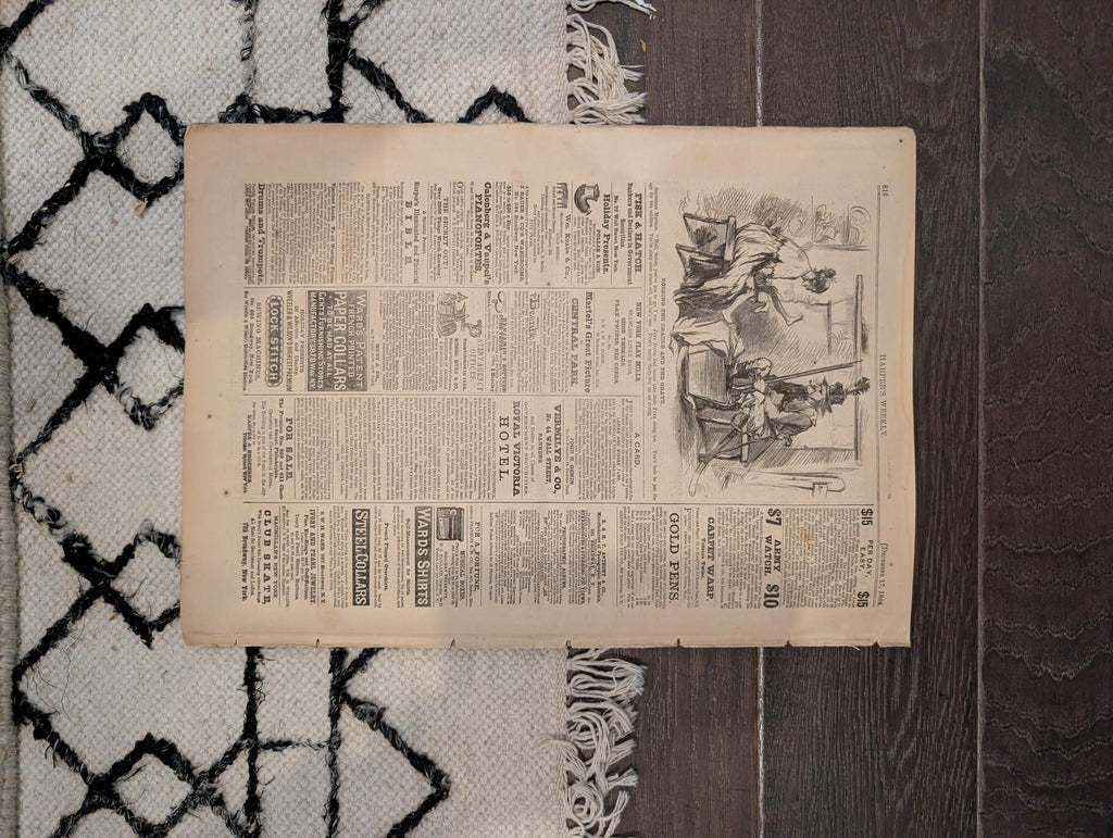 1864 George Thomas Harper's Weekly December 17 William Tecumseh Sherman