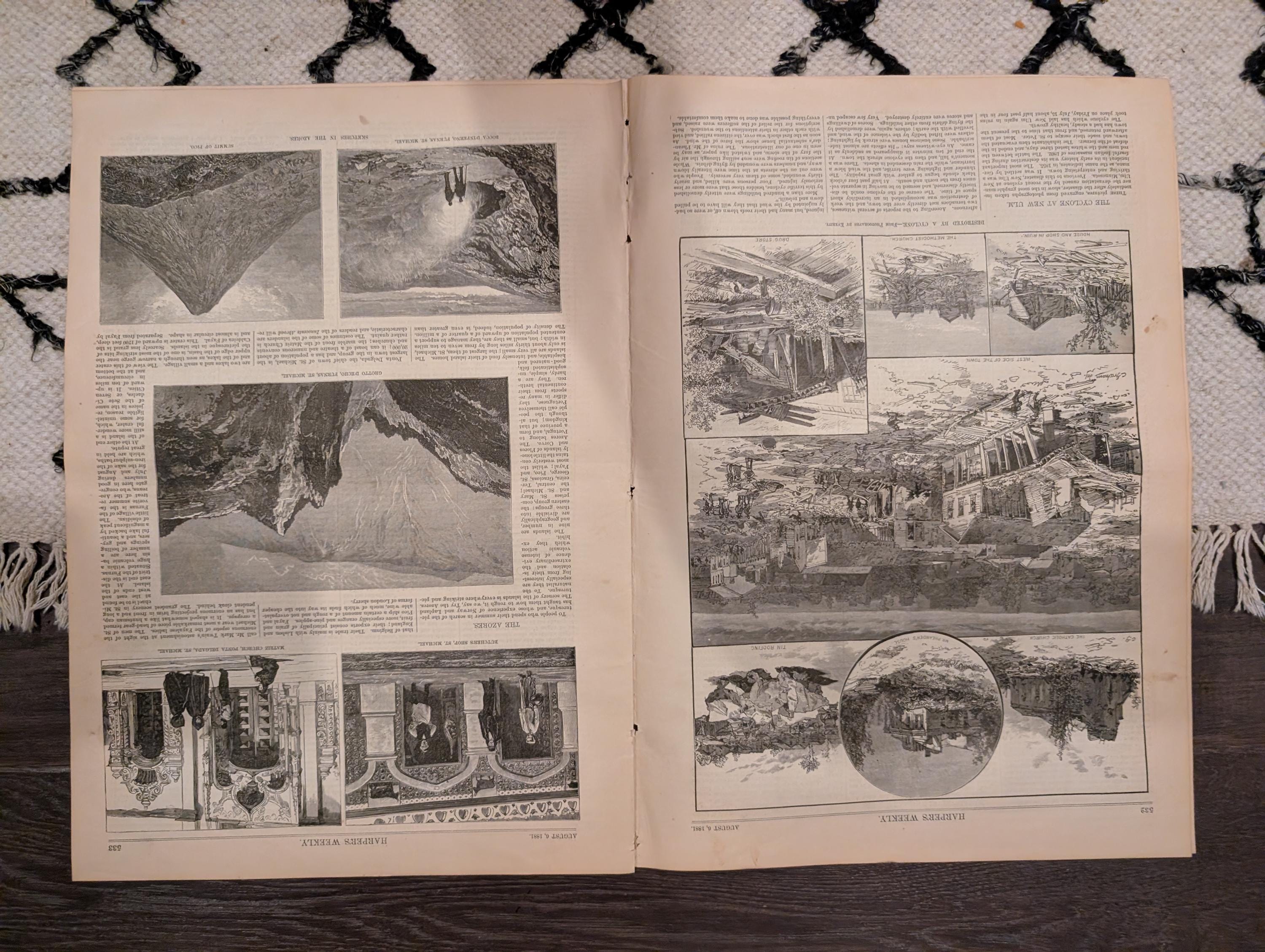 1881 Nast Double, Coney Island Summer, Cyclone Minnesota, Newtown Creek Queens — Aug 6