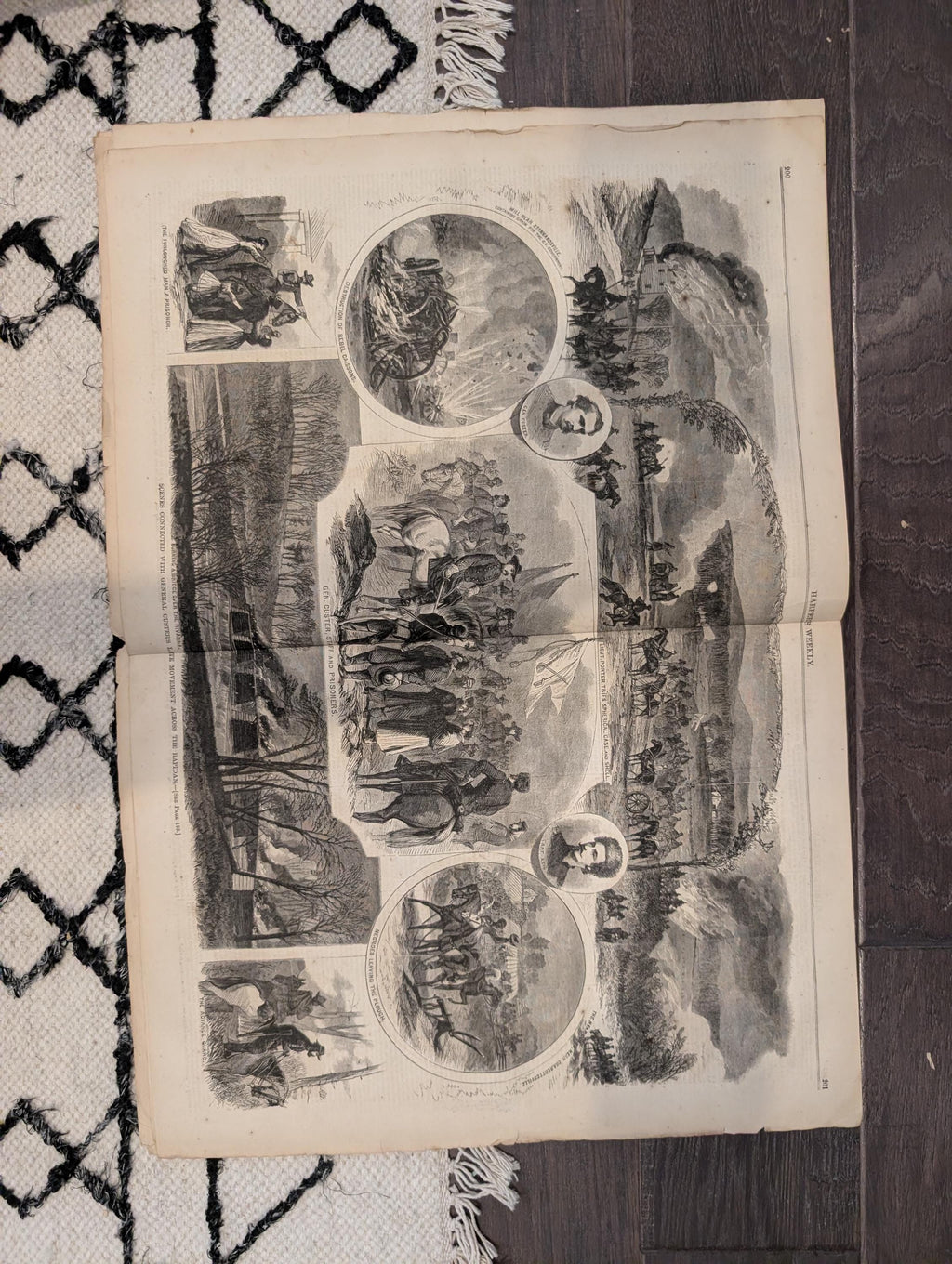 Harper's Weekly 1864 General Custer March 26 Grant Lieutenant-General