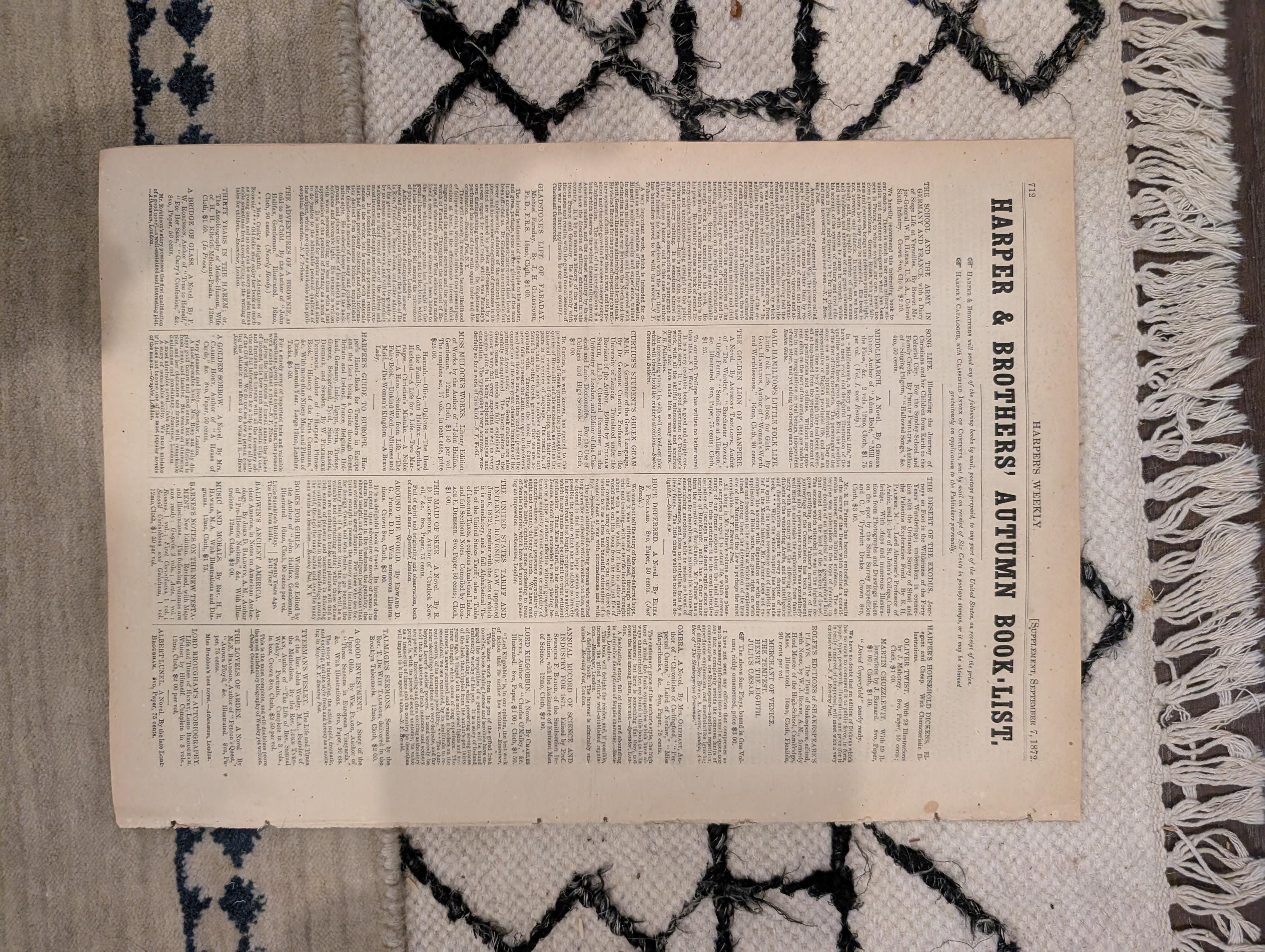 1872 Nast Democrats Republicans Harper's Weekly Sept 07 Reconstruction