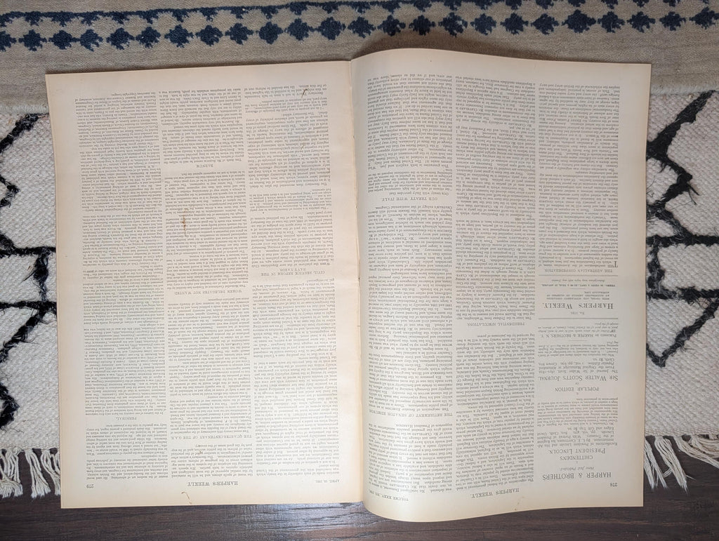 1891 P.T. Barnum Obituary, Columbian Exposition Bird's-Eye View — Apr 18
