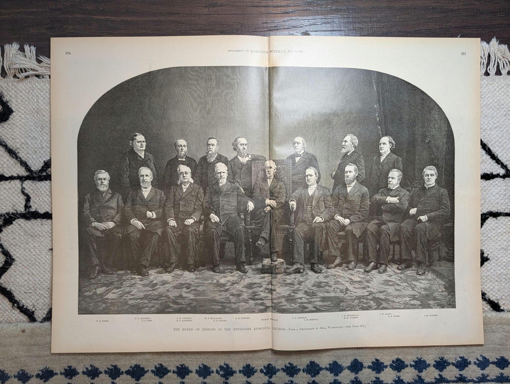 1891 Tchaikovsky Portrait, Methodist Bishops, Tandem Parade Central Park  May 16