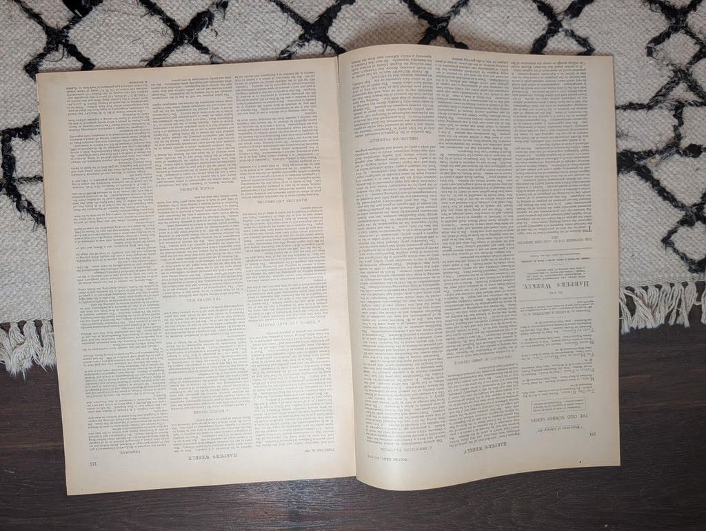 1891 Tournament of Roses Pasadena, NY Rabbi Front Page, Last Sioux War — Feb 14
