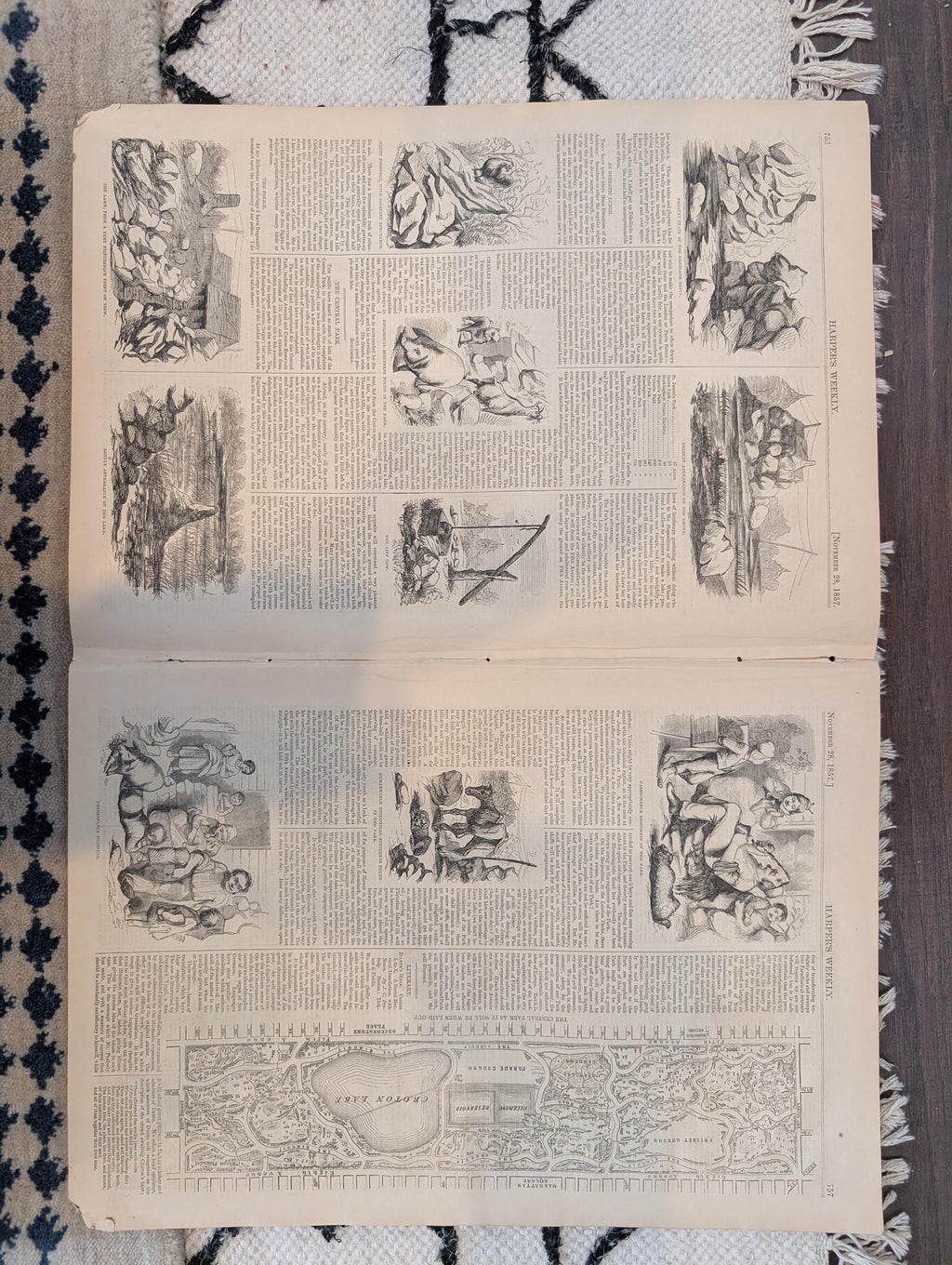 1857 Charles Dickens FINAL Harper's Weekly November 28 Brigham Young Utah War