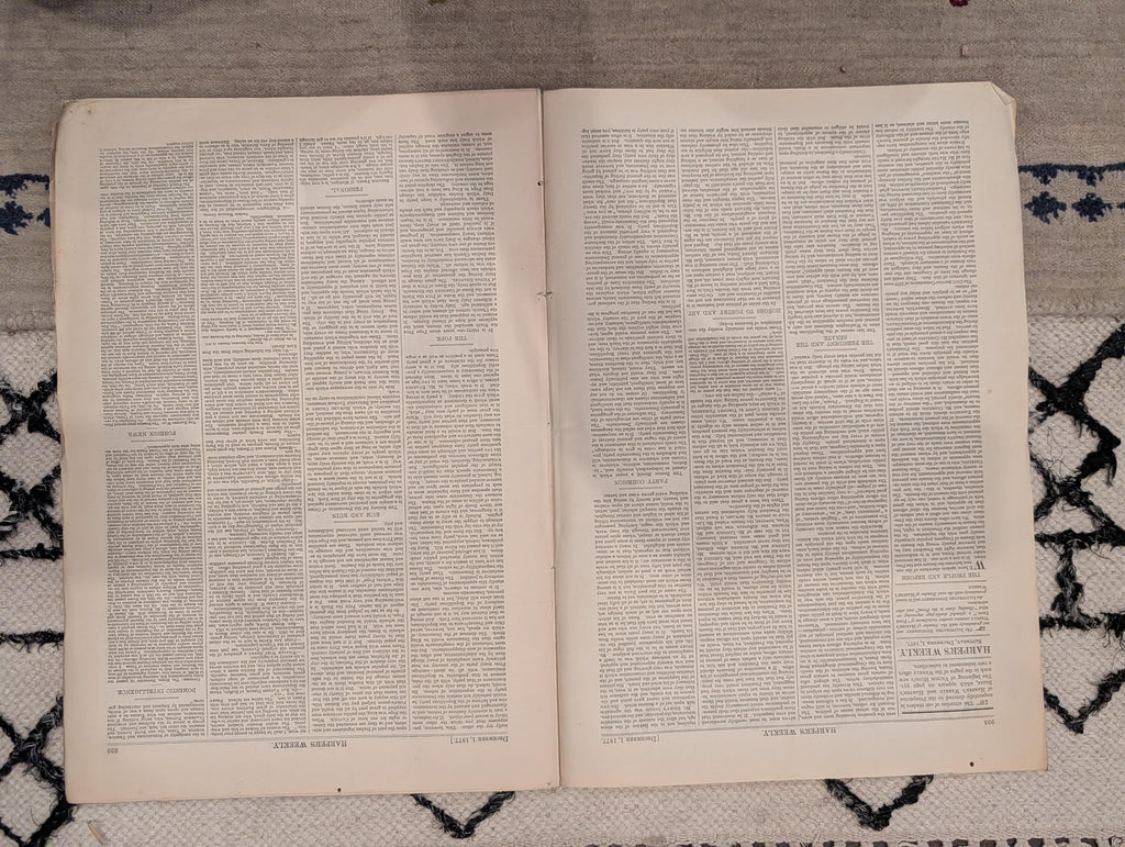 1877 Morton Funeral, Plevna Skirmish Circassians, Nast, Doctors — Dec 1
