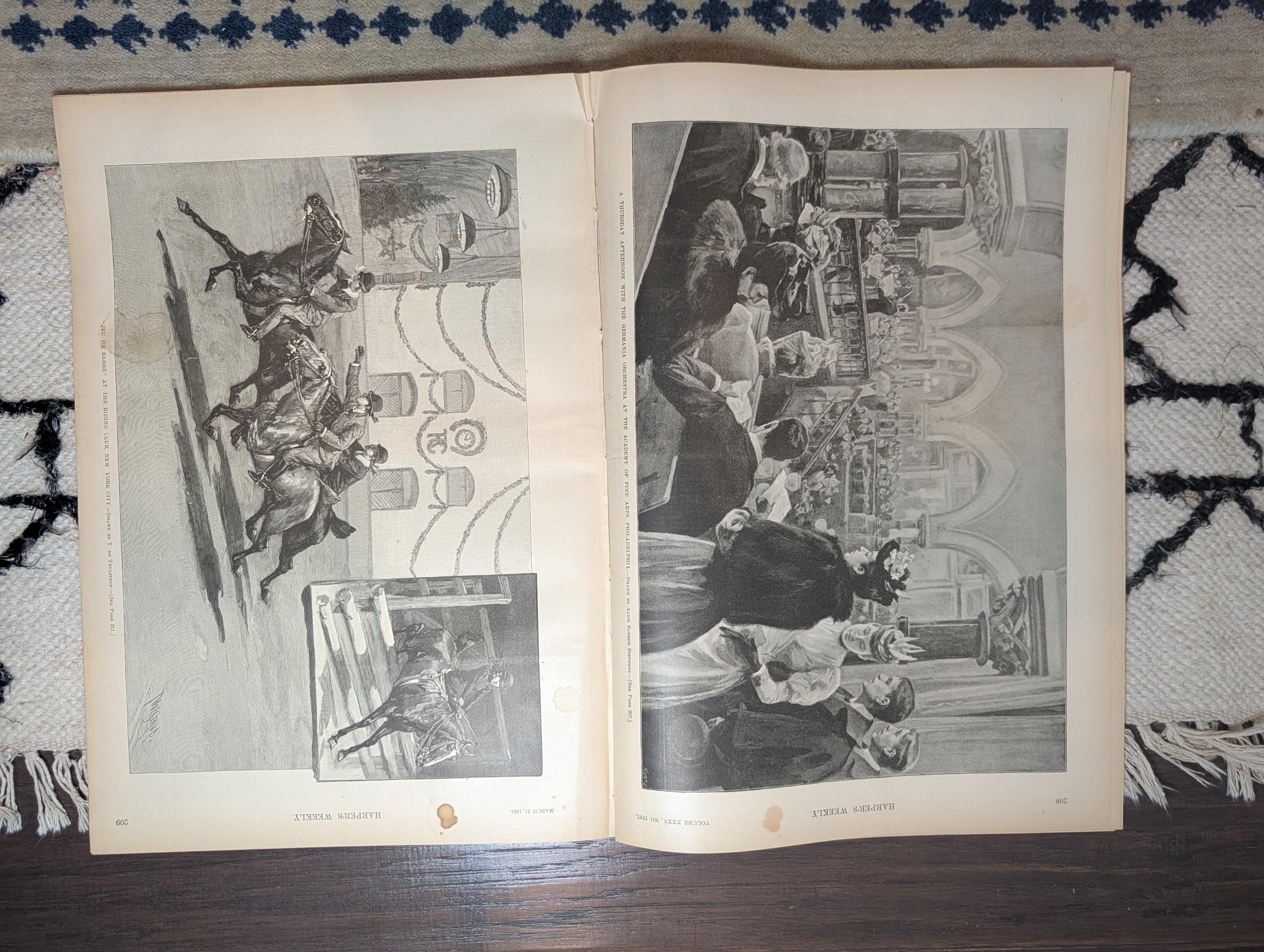 1891 Broadway & Sixth Avenue Centerfold, Marshall Field, Pratt Institute — Mar 21