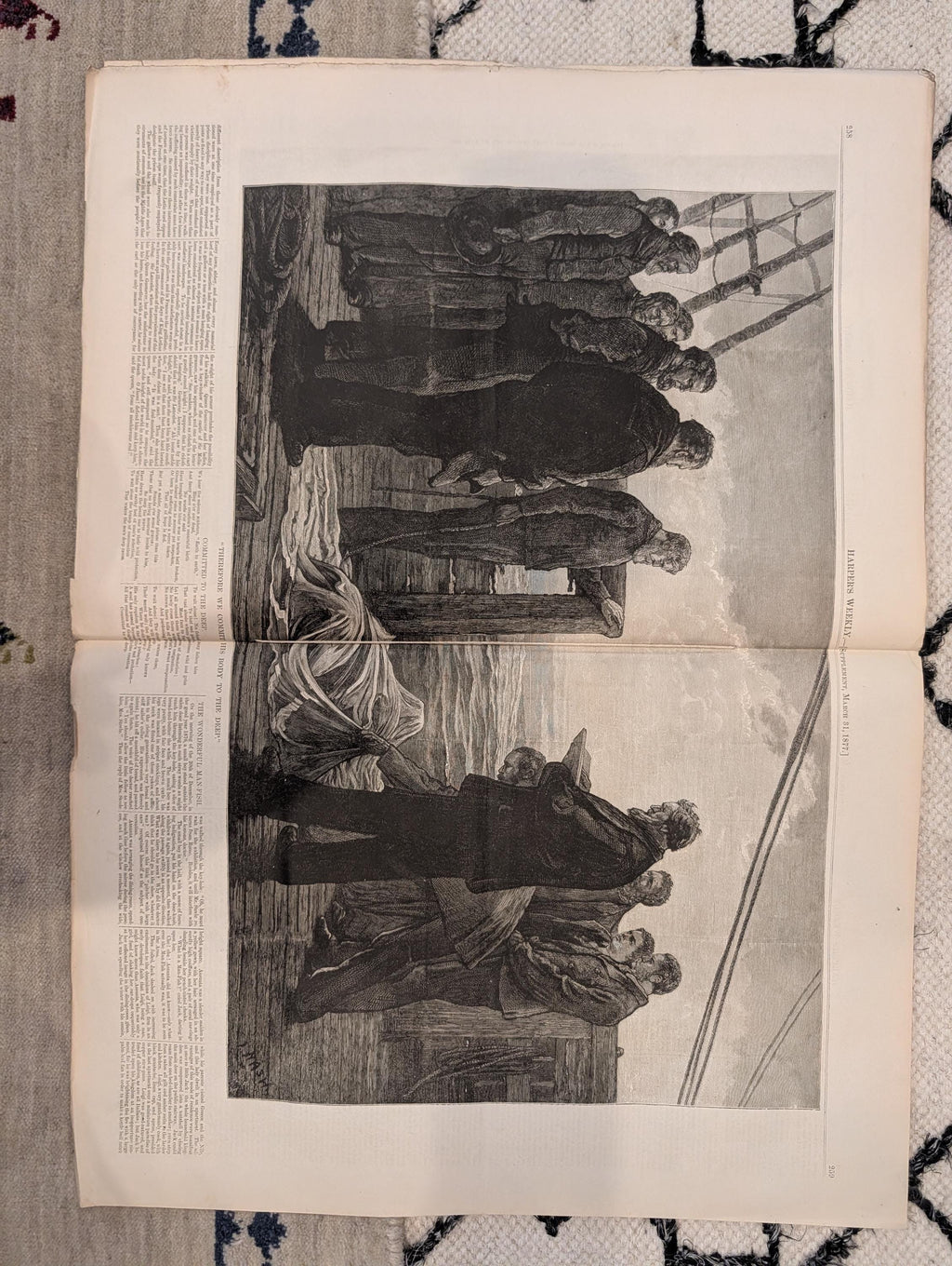 1877 Brooklyn Bridge Tower, Black Philadelphia Sketches, Nast — Mar 31