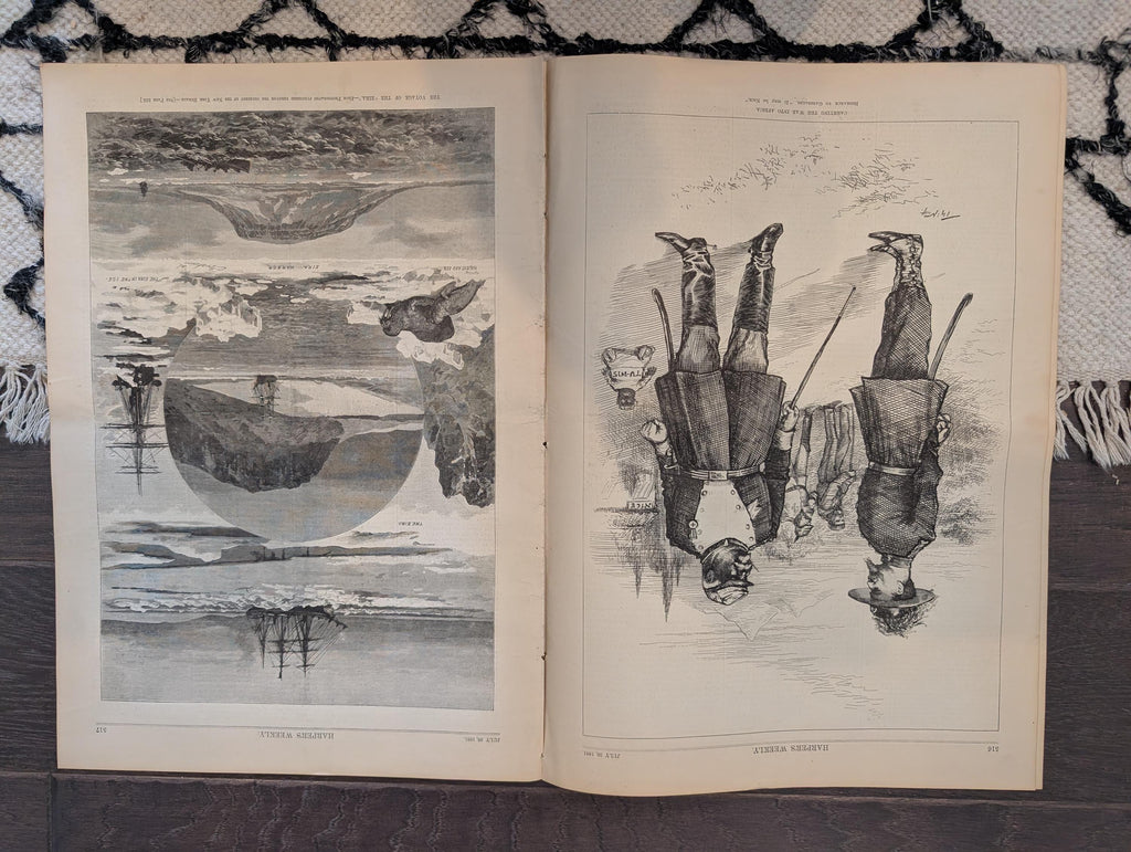 1881 Nast "War into Africa," Regatta Lightship, Eira Voyage, Juvenile Laws — Jul 30